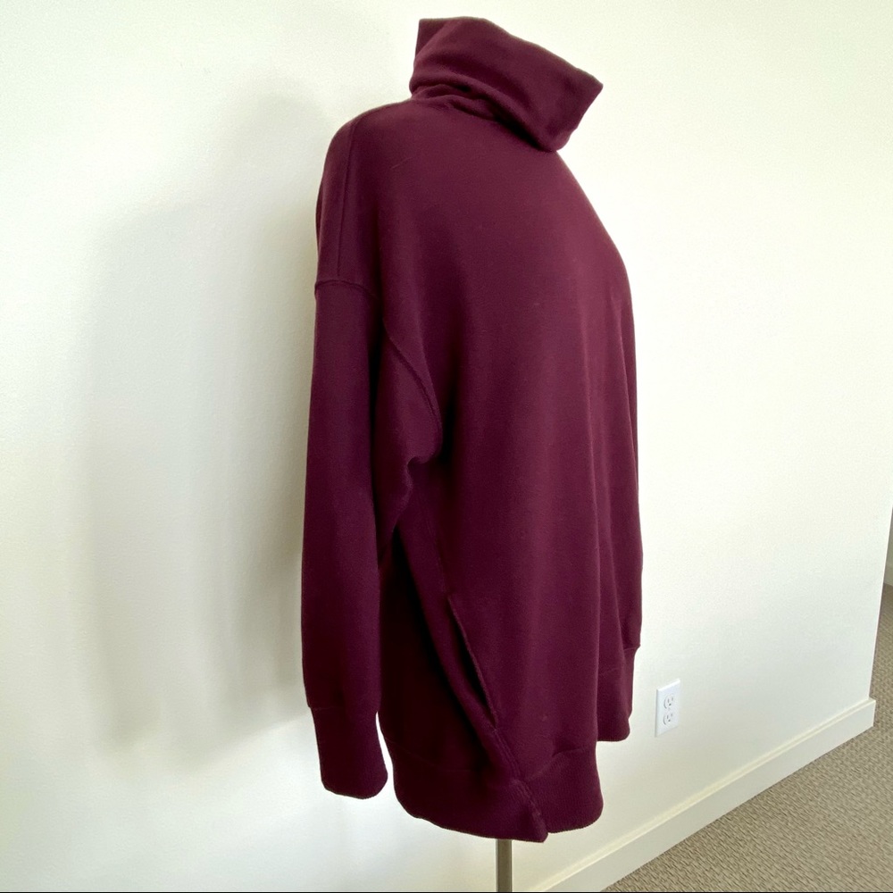 Cowl neck sweatshirt